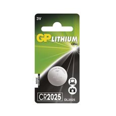 Lithiová batéria gombíková CR2025 GP LITHIUM 3V/170 mAh