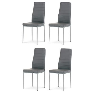 Sada jedálenských stoličiek DCL-377 GREY, 4 ks