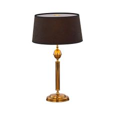 Jupiter 1954 - Stolná lampa BATUMI 1xE27/40W/230V čierna/mosadz