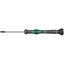 Wera 118186 Skrutkovač TORX TX 10 HFx60 mm na použitie v elektronike Kraftform Micro typ 2067, s bezpečnostným kolíkom