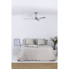 FARO 33762WT - Stropný ventilátor AMELIA L šedá pr. 132 cm WT + diaľkové ovládanie