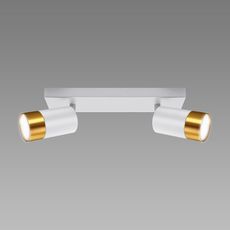 Luster PUZON SPT GU10 2L WHITE/GOLD 04124 LS2