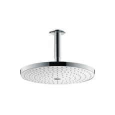 Hlavová sprcha Hansgrohe Raindance Select S strop vrátane sprchového ramená biela/chróm 27337400