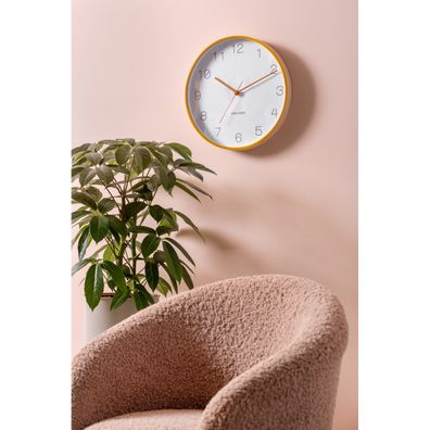 Karlsson 5926YE dizajnové nástenné hodiny 40 cm