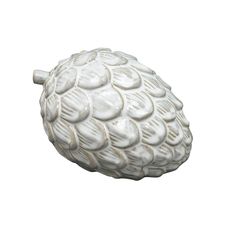 Mondex Since 1986R Keramická soška Hytte 17,2 cm bílá