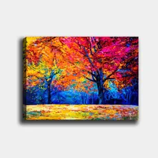 Wallity Obraz  JESENNÉ STROMY 70x100 cm viacfarebný