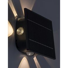 Rabalux 77034 - LED stmievateľné solárne nástenné svietidlo EMMEN LED/0,5W/3,7V