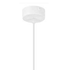 Luster na lanku NICO 1xE27/60W/230V biela