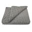 Prikrývka na posteľ Milo 220x250 tmavo šedá Merkury Home