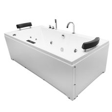 M-SPA - TURBO PLUS kúpeľňová vaňa s hydromasážou 180 x 90 x 61 cm