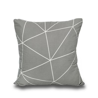 Kvalitex Obliečka na vankúš Nordic Grid sivá, 50 x 70 cm