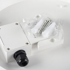 Kanlux 37298 - LED Technické svietidlo so senzorom IPER LED/10W/230V IK10 IP65 guľatý