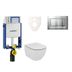 Cenovo zvýhodnený závesný WC set Geberit na zamurovanie + WC Ideal Standard Tesi 110.302.00.5NF7