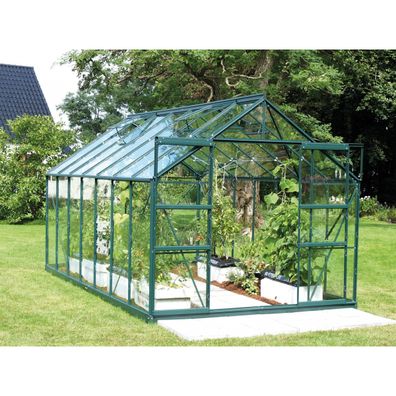 Skleník VITAVIA URANUS 11500 číre sklo 3 mm zelený