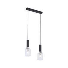 Jupiter 1868 - TU2 - Luster na lanku TULUZA 2xE27/60W/230V strieborná