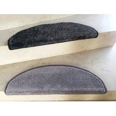 Vopi Nášľapy na schody Apollo Soft šedý polkruh - 24x65 polkruh (rozmer vrátane ohybu)