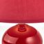 Brilliant - Stolná lampa PRIMO 1xE14/40W/230V keramika/červená