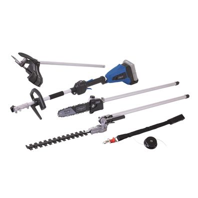 Akumulátorový multifunkčný stroj Scheppach BC-MFH400-X 20 V 4 v 1 (bez batérie a nabíjačky)