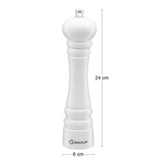 NABBI Pedro mlynček na soľ a korenie 24 cm biela