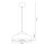 Luster na lanku BILBAO 1xE27/15W/230V pr. 40 cm mosadz