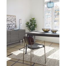 Sivá jedálenská stolička Maureen – Kave Home