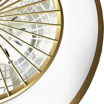 LED Stropné svietidlo s ventilátorom OPAL LED/48W/230V + diaľkové ovládanie