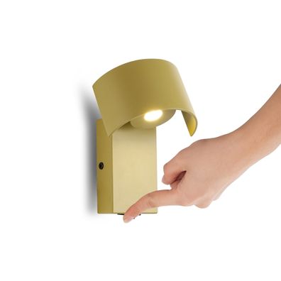 Brilagi - LED Nástenná lampa VASTO LED/3W/230V žltá