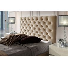 Estila Chesterfield čalúnená posteľ Gala v modernom štýle s úložným priestorom 140-180cm