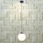 Luster Savoy Čierna/Biely/Kovové K-4921 LW1