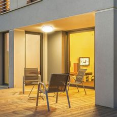 LED Kúpeľňové stropné svietidlo so senzorom LED/18W/230V 3000K IP44 biela