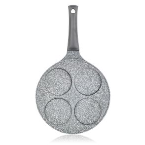 Banquet Panvica na 4 lievance s nepriľnavým povrchom Granite Grey, pr. 26 cm