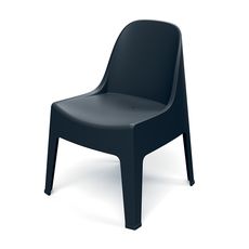Prosperplast Zahradní židle MILANES 58x60x73,5 cm šedá