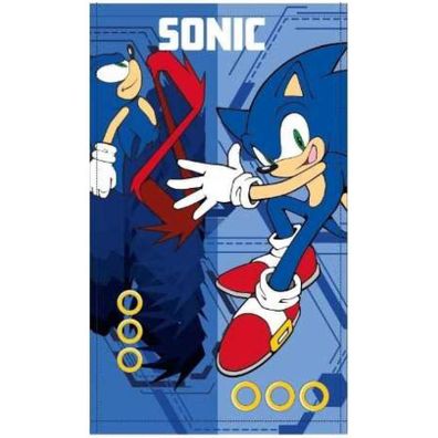 Detský uterák Ježko Sonic - praktický a štýlový doplnok pre deti - 100% bavlna - 30 x 50 cm