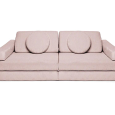 SHAPPY Veľký multifunkčný skladací bunker z menčestra SOFA PURE Zvoľte farbu: Svetlo ružová