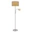 Globo 15185S4 - Stojacia lampa PACO 1xE27/40W/230V + 1xE14/25W