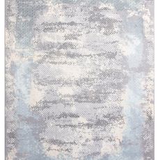 Dywany Łuszczów Kusový koberec Core A004 Frame ivory/grey and blue - 120x170 cm