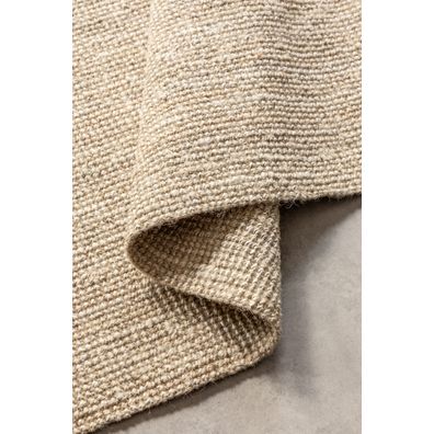 Hanse Home , Behúň Bouclé Jute 105973 Ivory White, 80x200, béžová, chodba / predsieň