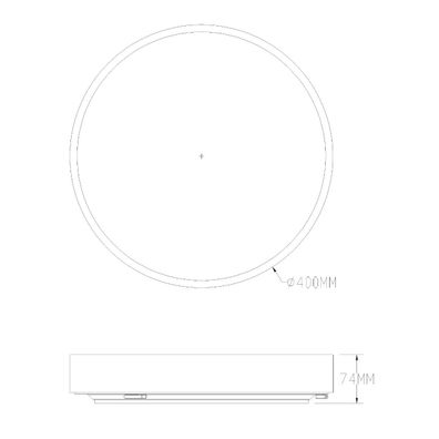 Zuma Line MS724-R400-AB - LED Stm. svietidlo NADI LED/36W/230V pr. 40 cm mosadz+DO