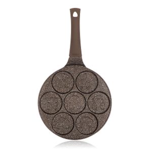 Banquet Panvica na lievance s nepriľnavým  povrchom Granite Brown Smile, 26 cm