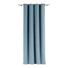 Modrý záves 140x245 cm Riva – Mendola Fabrics