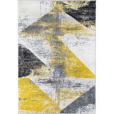 Ayyildiz , Kusový koberec Alora A1012 Yellow, 140x200, žltá, kancelária