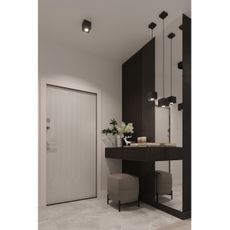 Sollux SL.0063 - Bodové svietidlo QUAD 2 2xGU10/40W/230V čierna