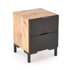 Nočný stolík Nella - dub craft