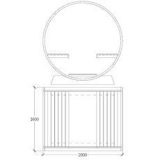 Sudová sauna 160 SMREK