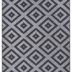 NORTHRUGS - Hanse Home koberce Kusový koberec Twin-Wendeteppiche 105466 Night Silver – na von aj na doma - 200x290 cm