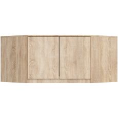 Ak furniture Nástavec na rohovou šatní skříň CLP 100 cm dub sonoma