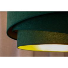 Duolla - Prisadený luster KOBO 1xE27/15W/230V pr. 45 cm zelená
