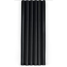 Čierny zamatový dimout záves 140x250 cm Velto – Filumi