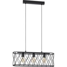 Eglo 43554 - Luster na lanku GILTSPUR 3xE27/40W/230V