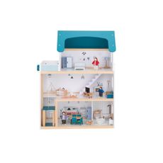 2Kids Toys - Drevený domček pre bábiky Barbora